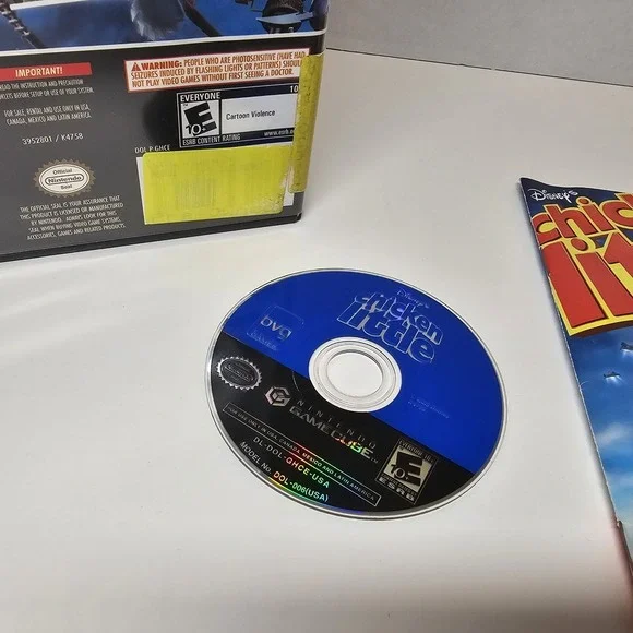 Disney's Chicken Little (Nintendo GameCube, 2005) CIB - Picture 3 of 5